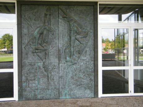 Bronzen deuren